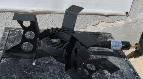 Καυστήρας Χαμηλής Πίεσης Με Βάση Φ16Cm 5,5Kw Μεταχειρισμένo